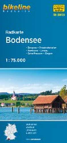 Radkarte Bodensee 1:75.000 (RK-BW08) de Esterbauer Verlag