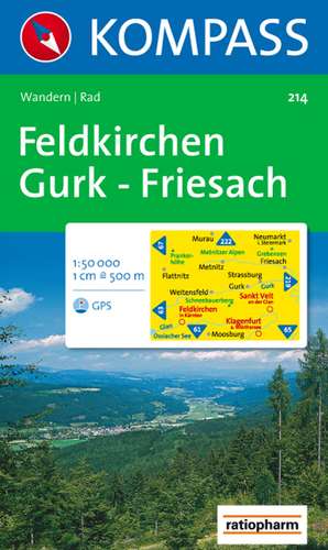 Feldkirchen Gurk - Friesach 1 : 50 000