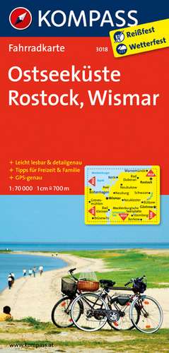 Ostseeküste - Rostock - Wismar 1 : 70 000