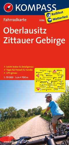 Oberlausitz - Zittauer Gebirge 1 : 70 000