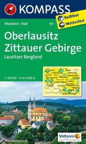 Oberlausitz - Zittauer Gebirge - Lausitzer Bergland 1 : 50 000