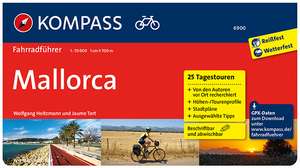 KOMPASS Fahrradführer Mallorca de Wolfgang Heitzmann