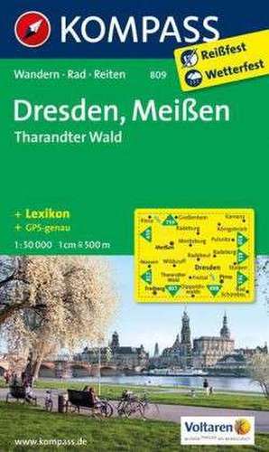 Dresden - Meißen - Tharandter Wald 1:50000