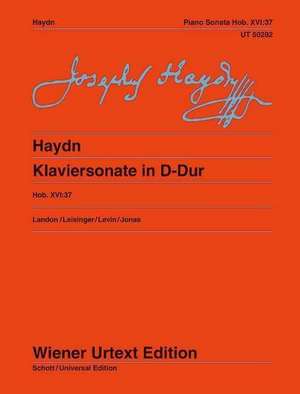 Klaviersonate D-Dur de Joseph Haydn