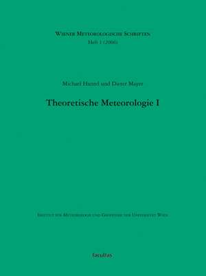 Skriptum Theoretische Meteorologie I de Michael Hantel