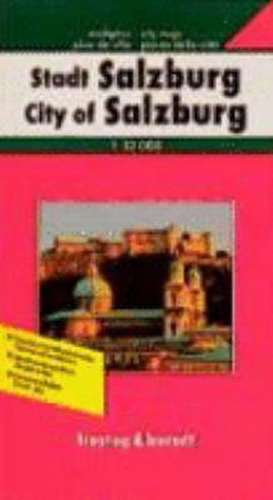 Salzburg Stadt, Stadtplan 1:7.500 - 1:15.000