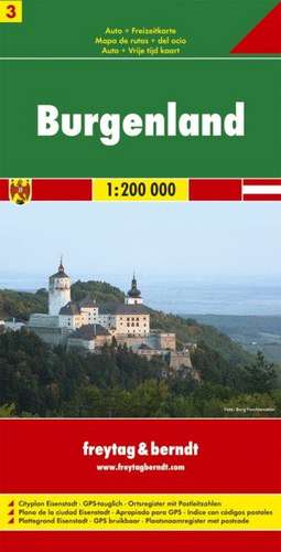 Österreich 03 Burgenland 1 : 200 000