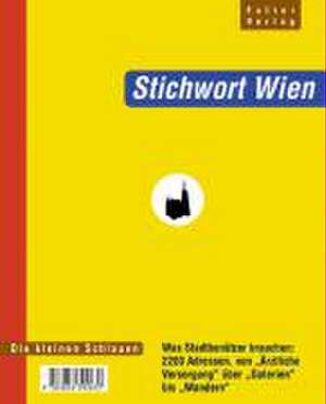 Stichwort Wien