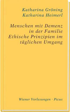 Menschen mit Demenz in der Familie de Katharina Gröning