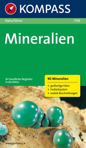 Naturführer Mineralien de Ingrid Fleischmann-Niederbacher