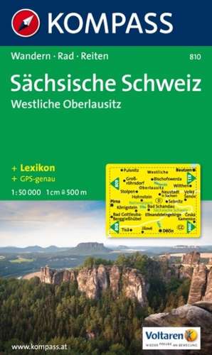 Sächsische Schweiz. Westliche Oberlausitz 1 : 50 000