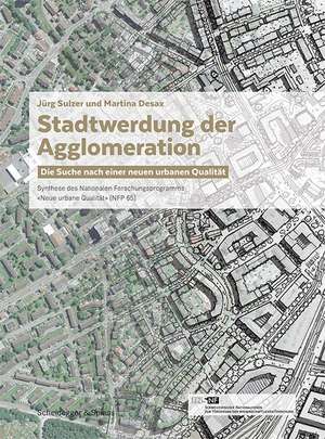 Stadtwerdung der Agglomeration: Die Suche nach einer neuen urbanen Qualität de Jürg Sulzer