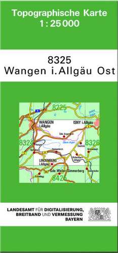 Wangen im Allgäu Ost 1 : 25 000