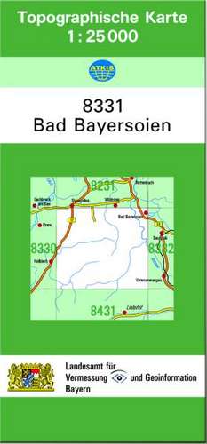 Bad Bayersoien 1 : 25 000