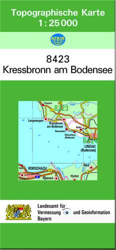 Kressbronn am Bodensee 1 : 25 000