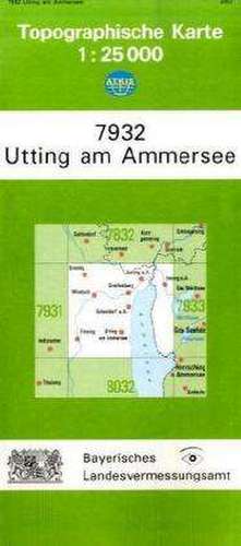 Utting am Ammersee 1 : 25 000