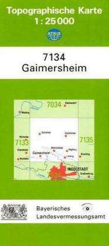 Gaimersheim 1 : 25 000