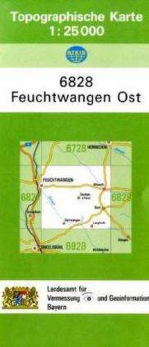 Feuchtwangen Ost 1 : 25 000