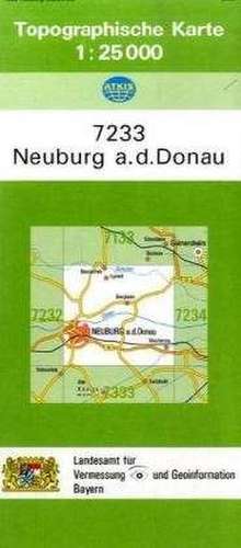 Neuburg an der Donau 1 : 25 000