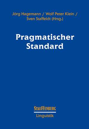 Pragmatischer Standard de Jörg Hagemann