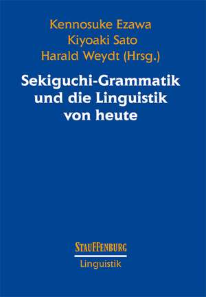 Sekiguchi Grammatik und die Linguistik von heute de Kennosuke Ezawa