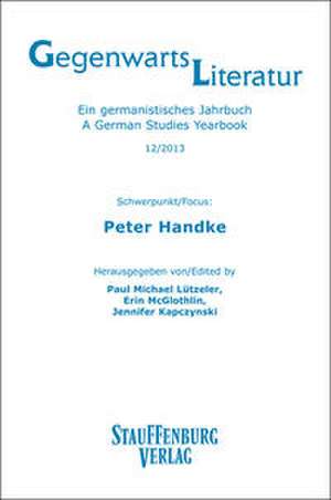 Peter Handke de Paul Michael Lützeler
