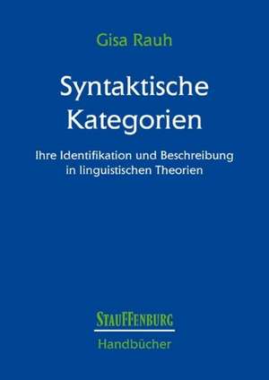 Syntaktische Kategorien de Gisa Rauh