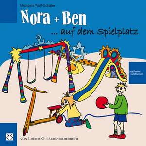 Nora und Ben auf dem Spielplatz de Michaela Wulf-Schäfer