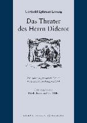 Das Theater des Herrn Diderot de Denis Diderot