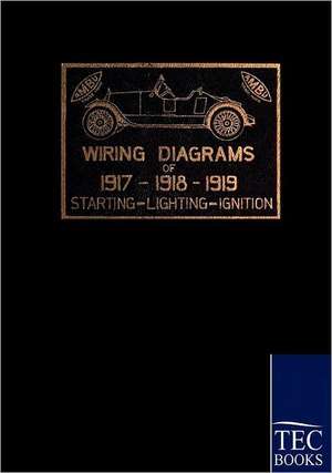 1917 - 1919 Automobile Wiring Diagrams de American Bureau of Engineering Inc.