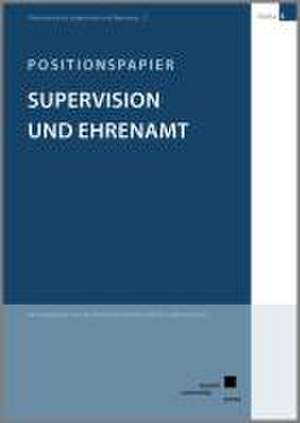 Positionspapier Supervision und Ehrenamt de Bernd D. Blömeke