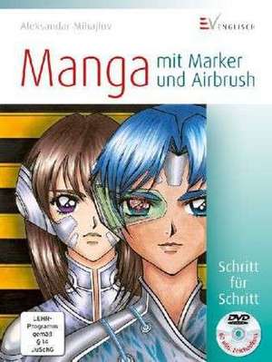 Manga mit Marker und Airbrush de Aleksandar Mihajlov