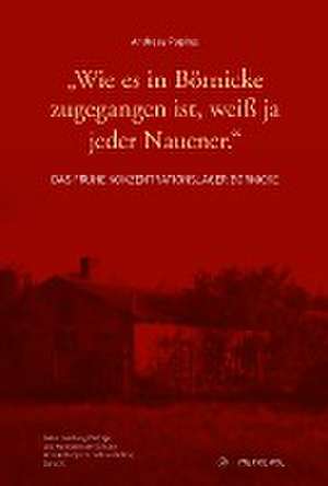 "Wie es in Börnicke zugegangen ist, weiß ja jeder Nauener." de Andreas Pupkes