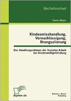 Kindesmisshandlung, Vernachl Ssigung, Drangsalierung: Der Handlungsrahmen Der Sozialen Arbeit Bei Kindeswohlgef Hrdung de Sandra Meyer