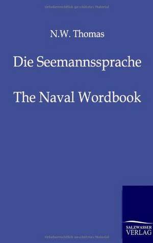 Die Seemannssprache de N. W. Thomas