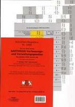 DürckheimRegister® SARTORIUS 1 OHNE §§ (2022) de Constantin von Dürckheim