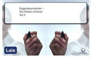 Geigenbauermeister - Das Wissen in Kürze