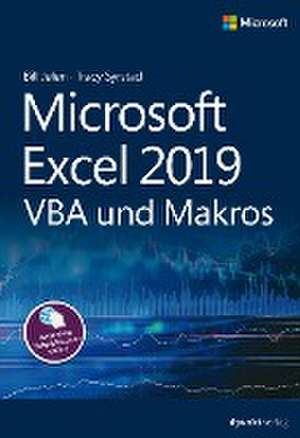 Microsoft Excel 2019 VBA und Makros de Bill Jelen