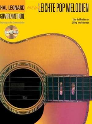 Hal Leonard Gitarrenmethode - Mehr leichte Pop Melodien de Bosworth Music