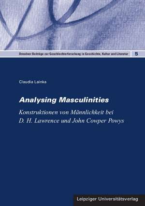 Analysing Masculinities de Claudia Lainka