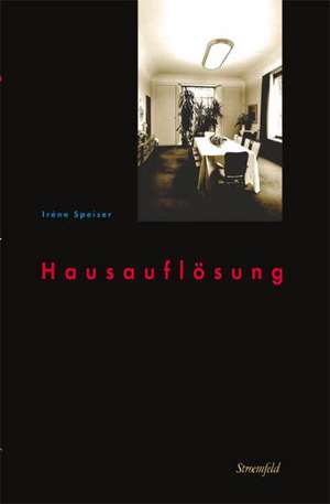 Hausauflösung de Irène Speiser