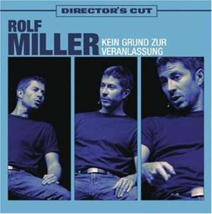 Kein Grund zur Veranlassung. CD de Rolf Miller