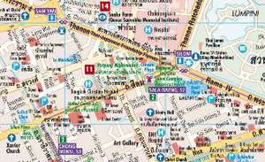 Bangkok 1 : 14 000. City Centre Map