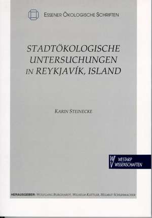 Stadtökologische Untersuchungen in Reykjavik, Island de Karin Steinecke