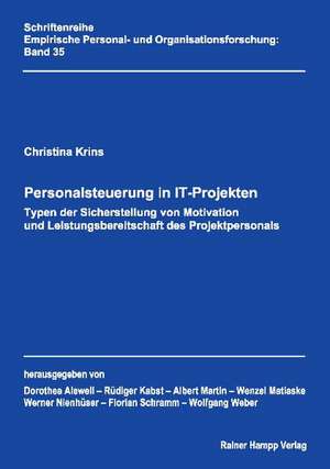 Personalsteuerung in IT-Projekten de Christina Krins