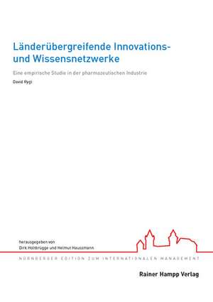 Länderübergreifende Innovations- und Wissensnetzwerke de David Rygl