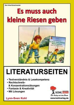 Es muss auch kleine Riesen geben / Literaturseiten