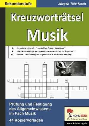 Kreuzworträtsel Musik de Angelika Hofmann