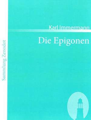 Die Epigonen de Karl Immermann