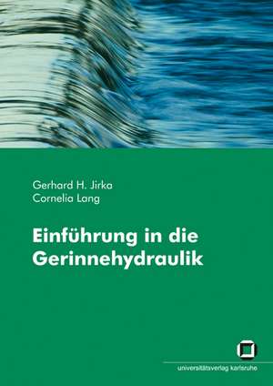 Einführung in die Gerinnehydraulik de Gerhard H. Jirka